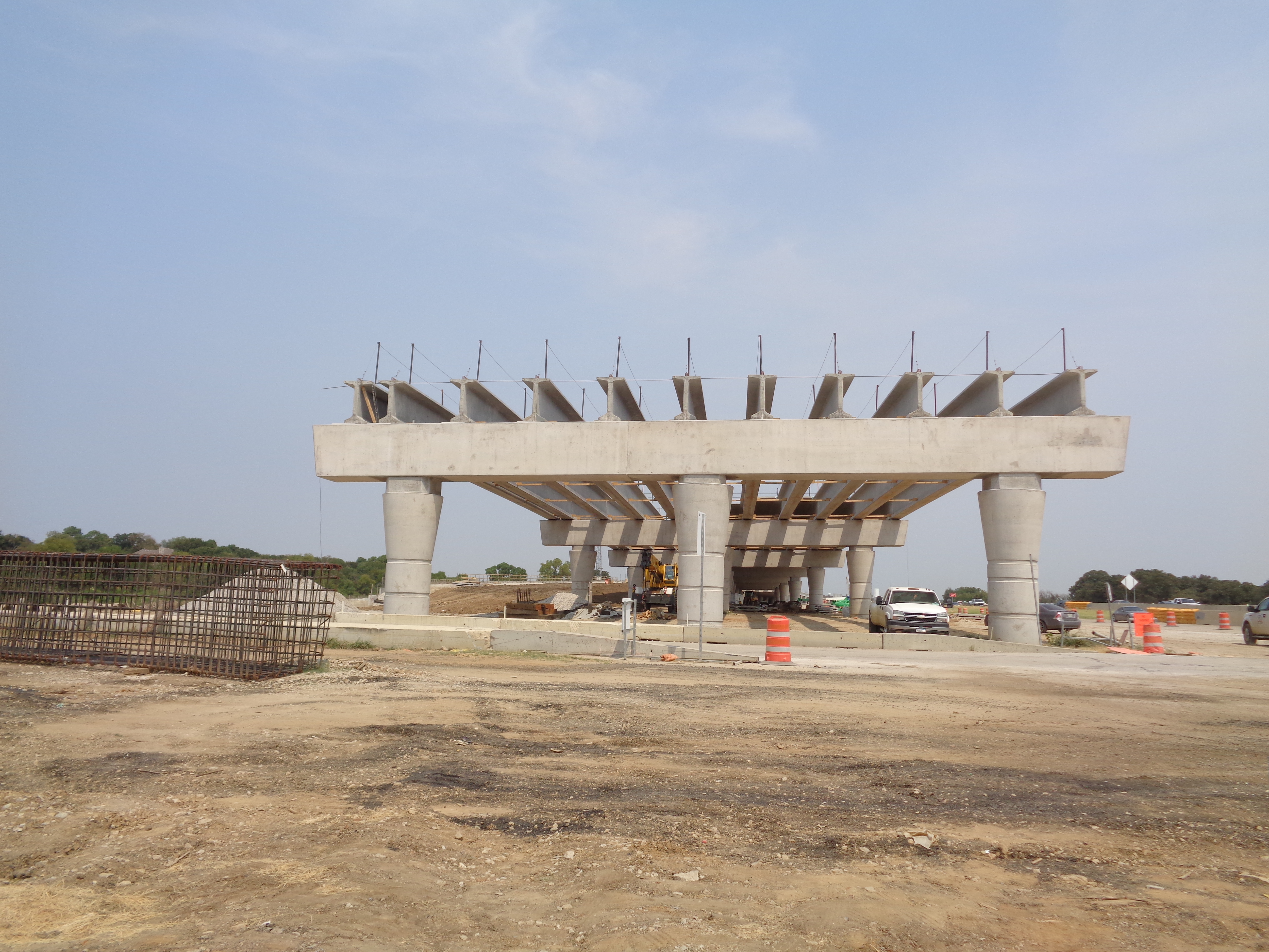 Construction of a bridge