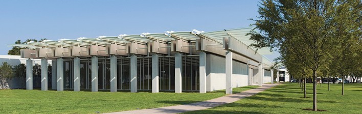 The Kimbell Art Museum in Fort Worth