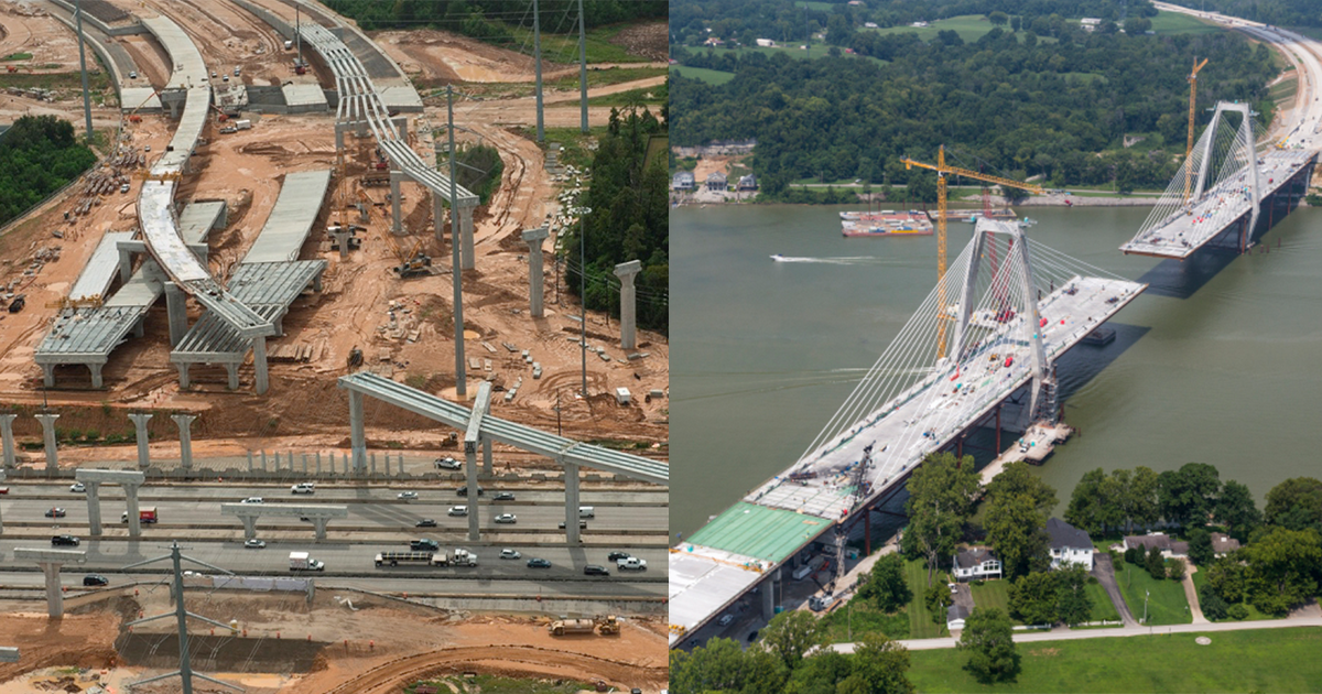 Two major transportation projects that used COMMAND Center™ for temperature monitoring won three awards.