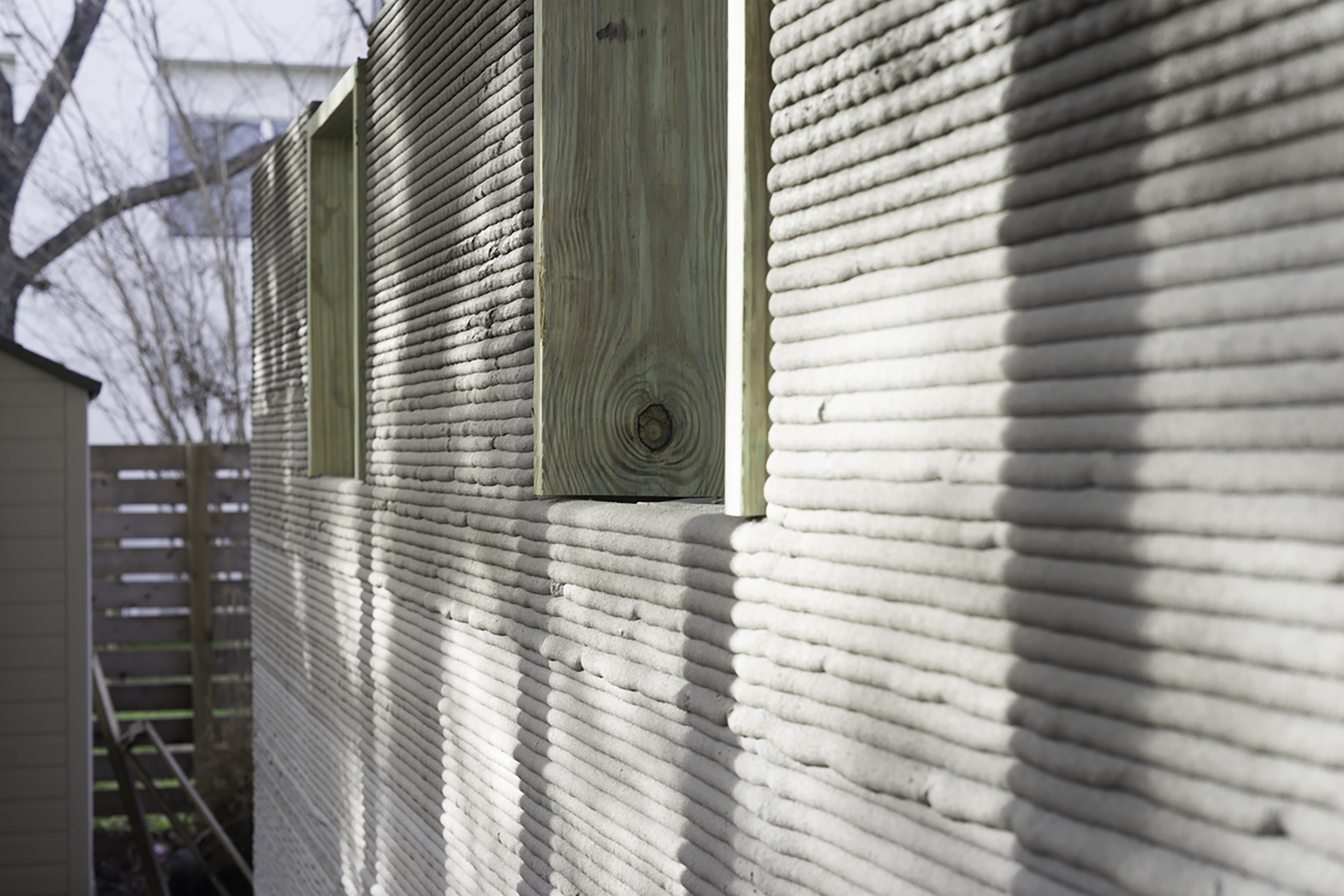 The first permitted 3D printed concrete home